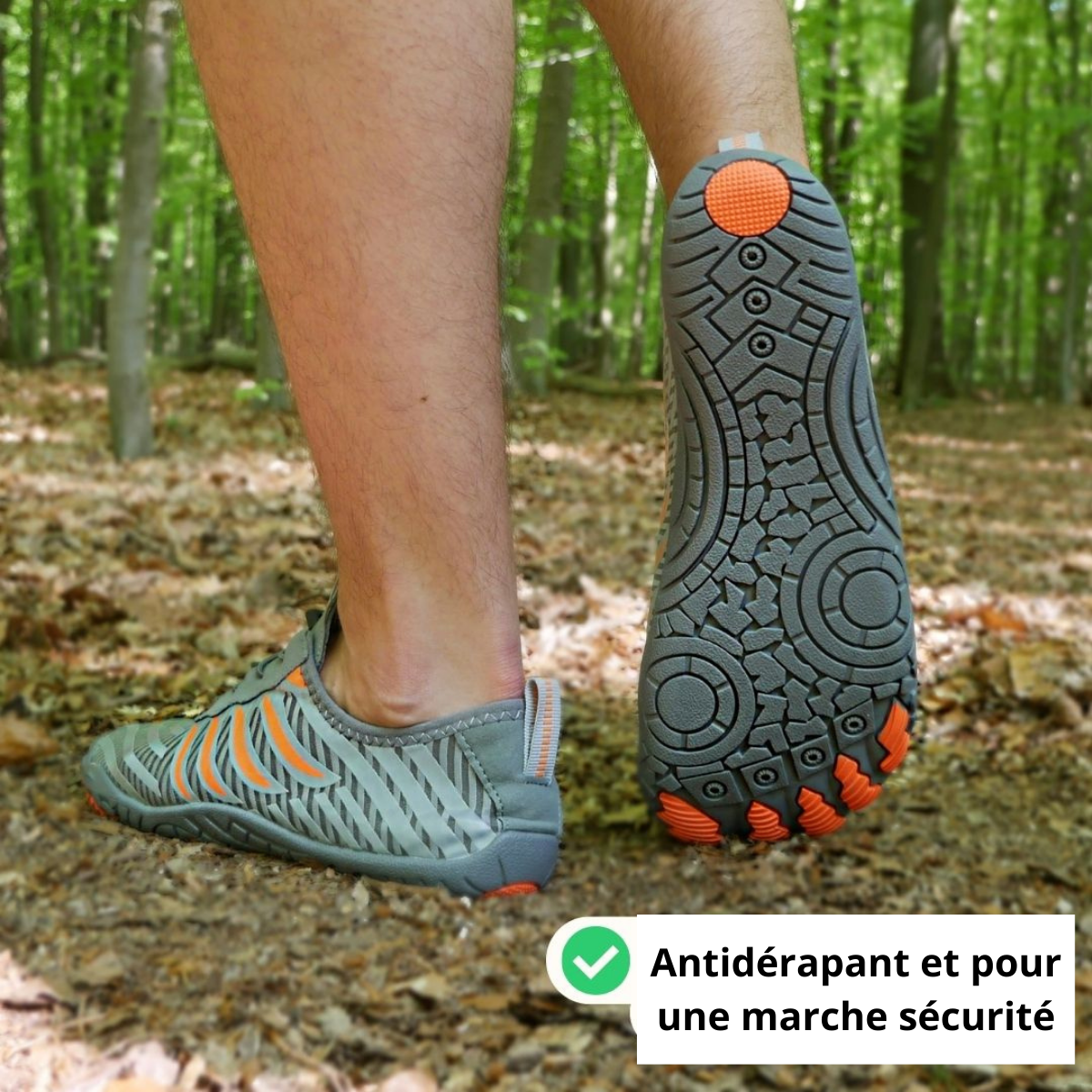Pro - Chaussures barefoot respirantes et antidérapantes (Unisexe)