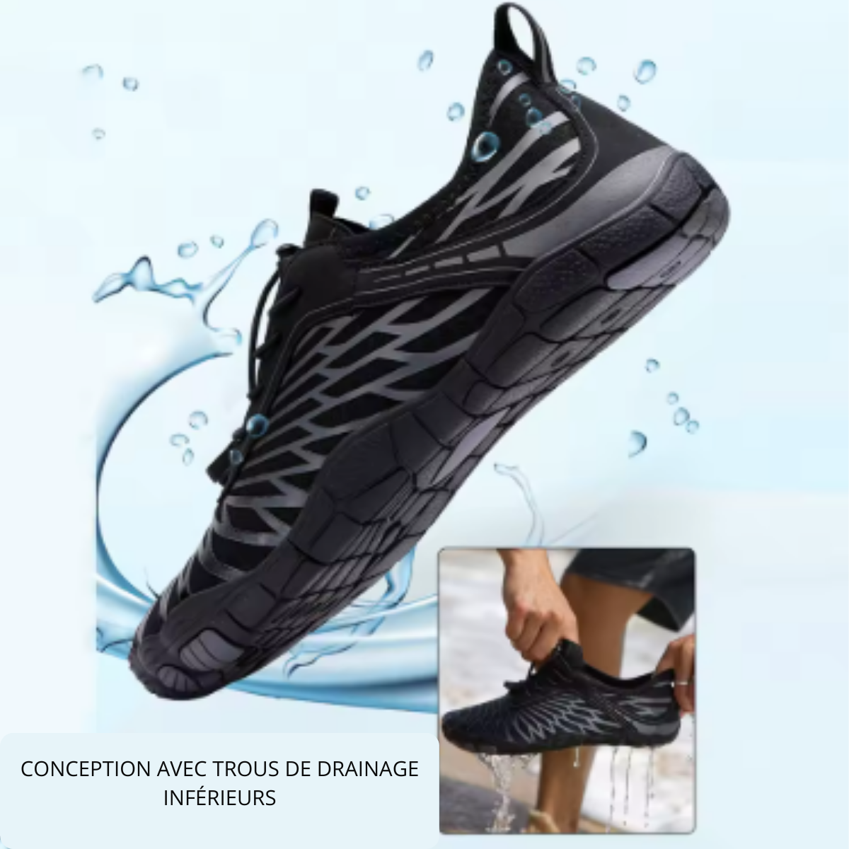Chaussures barefoot saines et antidérapantes pour tous les jours (Unisexe) 🇫🇷